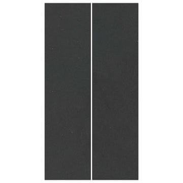 Vidaxl Podni sheet za bazen Crna 420 x 220 x 0,1 cm Neslojno platno