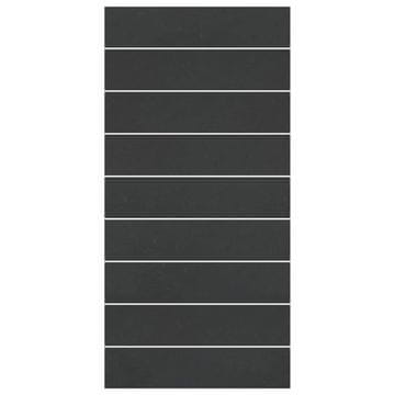 Vidaxl Podni sheet za bazen Crna 999 x 500 x 0,1 cm Neslojno platno