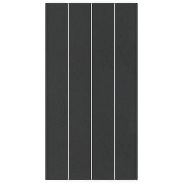 Vidaxl Podni sheet za bazen Crna 820 x 420 x 0,1 cm Neslojno platno