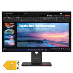 Lenovo ThinkVision T27QD-40 monitor, 68,5 cm (27), QuadHD, IPS, 120 Hz, crni (64AAGAT2EU)