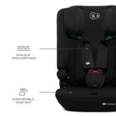 Kinderkraft I-COMFY autosjedalica, 76-150 cm, i-Size, crna