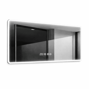 S6 Steklarstvo Šest LED ogledalo S65B, 120x60cm