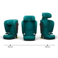 Kinderkraft UNITY 2 autosjedalica, 100-150 cm, i-Size, zelena
