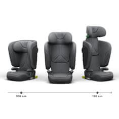Kinderkraft UNITY 2 autosjedalica, 100-150 cm, i-Size, siva
