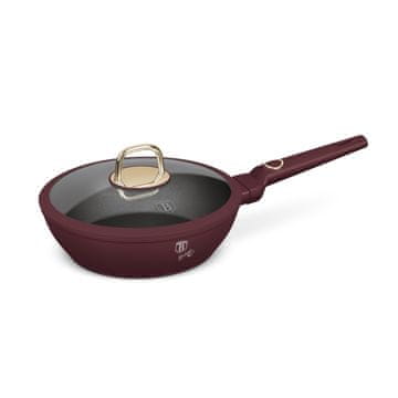 Berlingerhaus Duboka tava s titanskim premazom i poklopcem, 24 cm, Leonardo kolekcija
