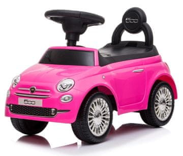 Jeździk pchacz chodzik Fiat 500 ružičasti