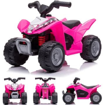 Dječji automobil na akumulator quad honda trx ružičasti