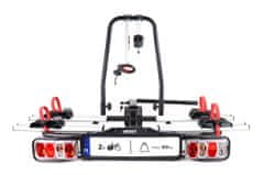 AMIO Nosač za bicikle koji se montira na kuku za vuču - E-Bike - 2 bicikla TBC-02/2 -02585