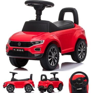 Jeździk pchacz chodzik Volkswagen T-Roc crveni