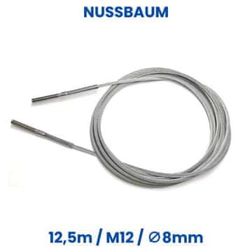 AXZ s.r.o. Nussbaum zamjena: Čelično uže 12,5 m / M12 / 8 mm