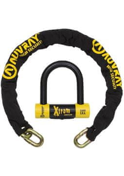 Auvray XTREM MEDIUM set lanca i lokota - duljina 100 cm, promjer 13,5 mm (S.R.A. klasa)