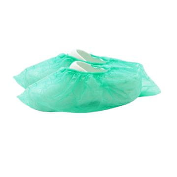 Niske zelene netkane navlake za cipele 100 kom (50 pari)