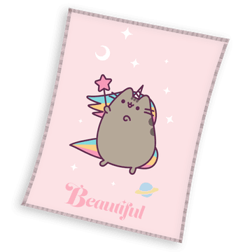Carbotex Polar deka prekrivač 150x200 Pusheen Jednorog