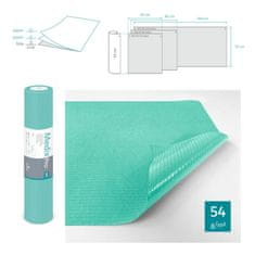 BE Higijenski ulošci u roli 50cm x 50cm zelena folija 54g MedixPro 80kom