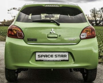 Mitsubishi Space Star 2012+ kromirana obloga prtljažnika