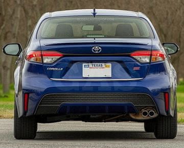 Kromirana obloga poklopca prtljažnika 3M za Toyota Corollu E21