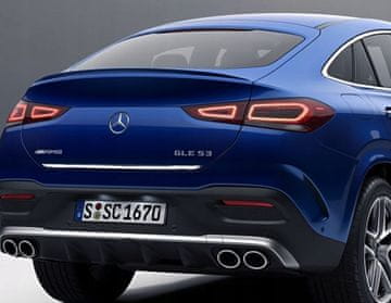 Mercedes GLE Coupe C167 2019+ Kromirana obloga vrata prtljažnika