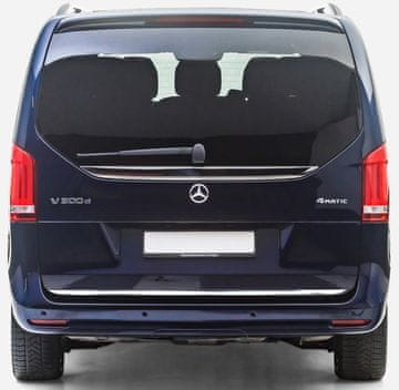 Mercedes Vito W447 - kromirana lajsna Kromirana vrata prtljažnika