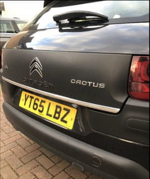 Citroen C4 Cactus - kromirana letvica, kromirani poklopac motora