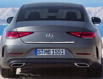 Mercedes CLS C257 - kromirana obloga za poklopac prtljažnika