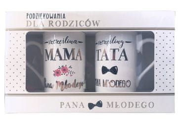 Set od 2 šalice - Zahvala roditeljima djeteta YOUNG Q 797