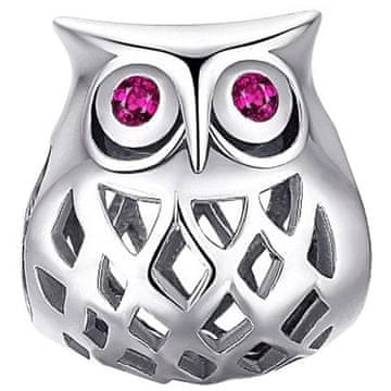 Charms do pandora privjesak charms ružičasta sova S925