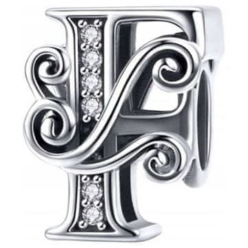 Charms do pandora – srebrna 925 privjesak slovo F