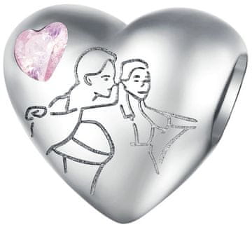 Charms za Pandoru Jack Rose Titanic srebro 925