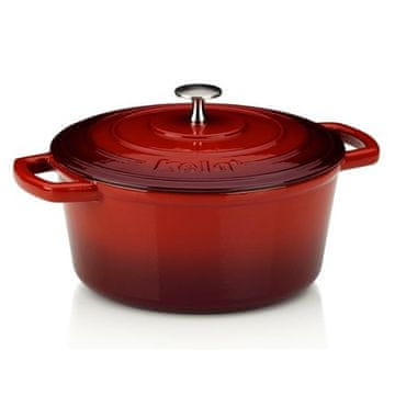 Kela Tava KL-11941 lijevano željezo s poklopcem CALIDO 24 cm