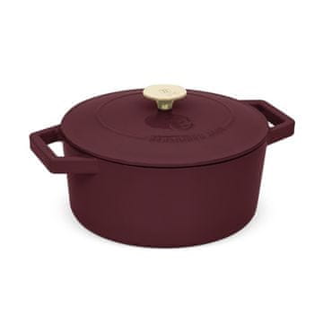 Berlingerhaus Posuda za pečenje od lijevanog željeza BH-6542 with lid 24 cm Leonardo Collection