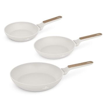 Berlingerhaus Set tava s titanskim premazom BH-8322 3 pcs Sahara Nordic Collection