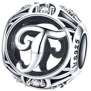 Charms za pandora privjesak charms slovo t srebro 925
