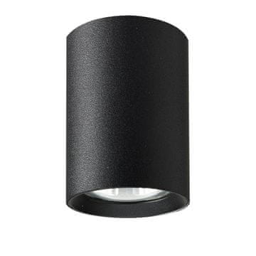 Moderni okrugli crni stropni reflektor 9 cm za kuhinju ili hodnik 1xGU10 10W ARTEMIS Alfa