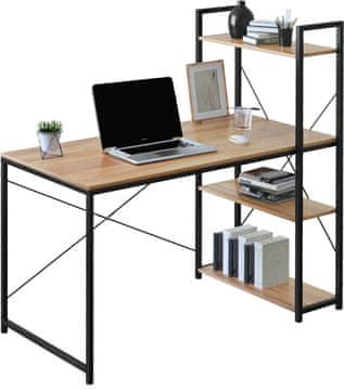 IN Industrijski potkrovni radni stol Trosa Modern Oak