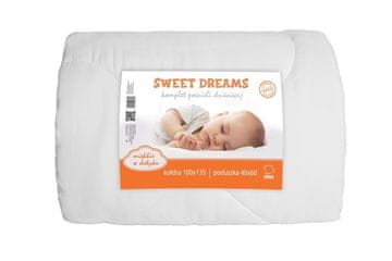 Kołderka niemowlęca 100x135 Sweet Dreams Poduszka 40x60 GRATIS!!!