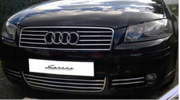 Tuning kromirane maske Audija A3 8P