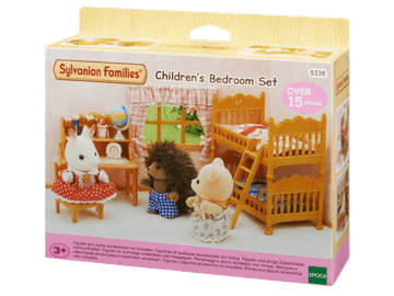 Sylvanian Families 5338 Seoska dječja soba s krevetom na kat 3+