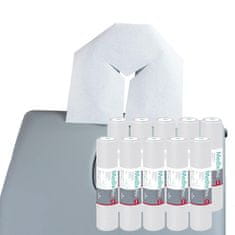 BE MedixPro higijenski jastučići u roli s X-prorezom za lice bijeli 40 g 500 komada