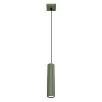 Lumi Viseća lampa jantarna 1 GU10 maslinasto zelena ALU 16.155.11