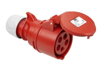 PCE Prijenosna utičnica za kabel 32A 5P 400V IP44