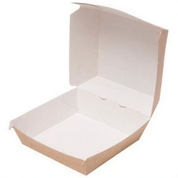 Kutija za hamburgere 14,5 x 14,5 x 10 cm 75 kom.