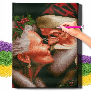 DIJAMANTNA SLIKA 5D s OKVIROM Veliki dijamantni vez Sveti mozaik 40x50 cm