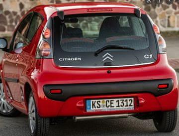 Citroen C1 MK I - Kromirana obloga za poklopac prtljažnika