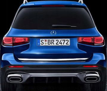 Mercedes GLB X247 2019+ Kromirani ukrasi Tuning vrata prtljažnika