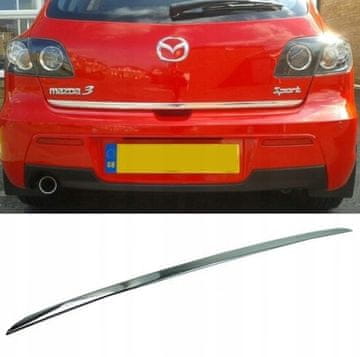 Mazda 3 I HB 03-09 - kromirana obloga vrata prtljažnika