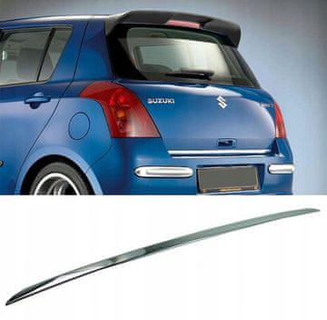 Suzuki Swift III MZ, EZ 04- kromirana obloga vrata prtljažnika