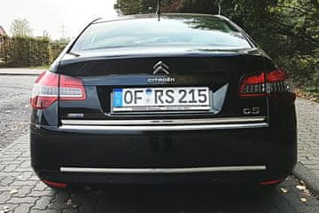 Citroen C5 III RD Sedan - kromirana lajsna na poklopcu motora