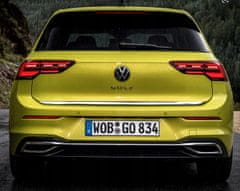 VW Golf VIII, 8 Hatchback - kromirana obloga za vrata prtljažnika