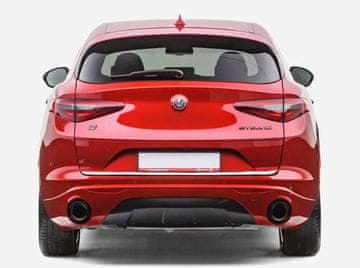 Alfa Romeo Stelvio - Tuning kromiranih ukrasa na vratima prtljažnika