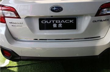 Kromirana obloga poklopca prtljažnika za Subaru Outback 2019+